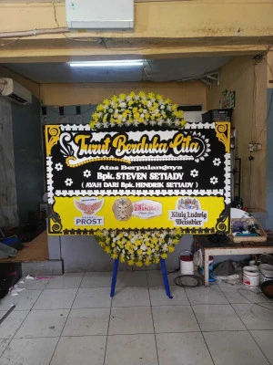 Papan Bunga di Mojorejo Bendosari