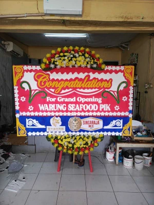Papan Bunga di Mojorejo Bendosari